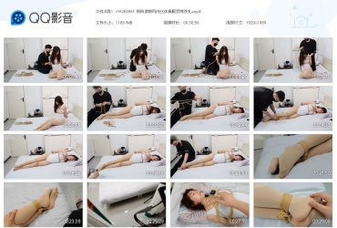 心悦艺束_筱筱隶娘风肉丝体操服紧缚挣扎